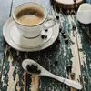 Zestaw kawy Creative Cup w stylu japoński ceramiczny vintage latte i spodek deser porcelanowy Canecas Drinkware ED50BD Pucharki