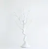2022 nouveau 30 "Manzanita arbre artificiel blanc pièce maîtresse fête route plomb Table haut décoration de mariage + 20 chaînes de cristal