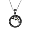 Pendentif Colliers 3 Couleurs Charme Imiter Opale Dolphi Collier Lien Chaîne Femme Pendentifs Jolis Bijoux