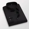 Herren-High-End-Hemd Business einfarbig professionelle formelle Kleidung weiß bügelfrei Slim-All-Match-Kleidung Dress Shirts228M