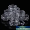 10Pcs Trasparente Vuoto di Plastica Scatole di Immagazzinaggio Pot Box 25 Bottiglia di Stoccaggio Scatola Vuota Caso Pot Per Unghie Artistiche Perline di Strass Gemme