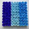 81 pièces/ensemble mélange de couleurs bricolage cadeaux créatifs savon Rose tête de fleur sans support décor de fête à la maison pour le mariage cadeau de la saint-valentin 220311