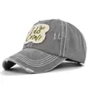 Chapeaux de fête Casquettes de baseball brodées Patch Lettres de la mariée Sports de plein air Chapeau de soleil Distressed Messy Bun Trucker Cap