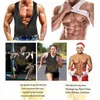 Männer Westen Workout Trainer Weste Tank Tops Sweat Sauna Taille Body Shaper Schlanke Männliche Athletische Gym Zipper T Shirt Plus größe Guin22