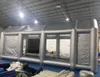 Op maat gemaakte draagbare opblaasbare spuitcabine auto vrachtwagen tent met koolstoffilters tan Oven Room garage voor commercieel gebruik