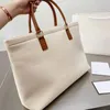 Evening Bags Large Shopping Bag Lady Tote Canvas Handbags Hand Shoulder Bags Genuine Leather Top Classic Letter Printed Handle Golden Padlock Zipper Pocket