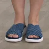 Slippers Women Shoes Sandals Casual Plataforma Mulher039S Slides Solid Comfort Flats Plus Size Cross Summer 2021 Ladies de praia Slip7085011