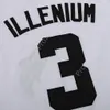 DJ ILLENIUM Jersey Singer 3 maglie da baseball da uomo cucite bianco nero versione moda Diamond Edition Alta qualità