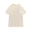 Mode Casual T Shirts Summer Man Woman T Shirt Skriv ut Kläder Street Wear Crew Neck Kortärmad Tees 2 Färg Top Quality