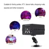 Éclairage Disco LED à 5 trous, 128 motifs, lampe de Projection Laser RGB, lumières de scène, fête de famille, lumière KTV