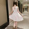Filles Robe Big Dot Pour Fille D'été Enfants Style Décontracté Costumes 6 8 10 12 14 210528