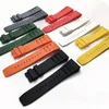 28 mm siliconen rubberen veerbar horlogeband voor RM RM011314J