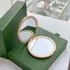 50%off Brand designed Make up mirror portable female folding mirrors present for friends classic with hand gift box L214