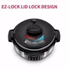 Wholesales Food Processing Equipment Household 8L Oval LED Display High Pressure Cooker.Prohibit shelves