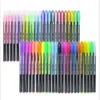 2021 48 Kleuren Gel Pennen Set, Glitter Gel Pen voor Volwassen Kleurboeken Journals Tekenen Doodling Kunst Markers