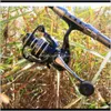 Sports Outdoors Drop Livrot 2021 Full Metal Sea Sea Feeder Carp Reel Fishing Coil Moulinet Spinning Reels 8kg Max Drag 10007000 H4015678