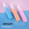 Flaconi spray in plastica PET colorati da 30 ml e 1 oz con spruzzatore a pompa atomizzatore trasparente, contenitore cosmetico liquido riutilizzabile per nebulizzazione fine