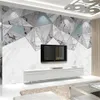 3d murale rivestimento murale carta da parati moderna astratta geometrica jazz marmo bianco soggiorno camera da letto decorazioni per la casa pittura sfondi