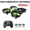 Holy Stone Mini RC Drone 720P Camera Headless Drones Quadrocopter One Key Land Auto Hovering 3 Batteries Helicopter 211104