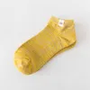 Peonfly 5 cores homens curtas cores sólidas meias marca design de algodão respirável anti-fedorento de alta qualidade casual macho tornozelo meias x0710
