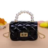 6 kleuren Kids Shell Bag Koreaanse stijl reliëfpatroon Handtas Baby Toddler Girls Crossbody Mini Chain Bags Purse Kid 1851 Y28834707