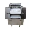 Commerical Cutting Cutter Machine Electric Fresh Tillverkare Freezen Steak Chicken Pork Chop Cube för köttbearbetning