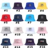 Trump 2024 Fisherman America Party Hats Keep Bucket Sun Cap 33 estilos EUA Eleição Trump Hat Grande Popular Moda O Presente Bebê