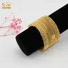 Bangle AIIND Jewelry Bangles Plated Fashion Bracelets For Women African Wholesale Designer Gold Bracelet Luxury Chunky