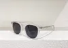 Pax Square Round Sunglasses 816 Crystal/Black Lens 남자 태양 안경 음영 UV400 상자와 보호