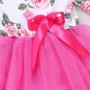 Meninas vestidos 2019 adorável meninas rosa tops e vestido rosa com roupas vestido crianças outono crianças vestidos vestidos de roupas de queda Q0716