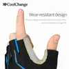 Coolchange الدراجات نصف فنجر رجل المرأة الصيف الرياضة صدمات دراجة هلام mtb دراجة قفازات guantes ciclismo