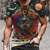 T-shirt de mode pour hommes Summer Boys Streetwear Tees T-shirt de style sombre avec impression luxueuse en gros 24 styles