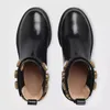 Women Designer Boots Desert Boot Diamond Bee Embroidery Stars Leather Medal Coarse Non-slip Winter Shoes Size Eu35-40