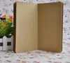 Kraft Notepads Unlined Blank Books Travel Journals for Students School Children Writing Book 8.8*15.5cm SN5256