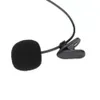 Connettori Marsnaska Mini microfono auricolare portatile da 3,5 mm Microfono con clip lavalier da bavero per guida alle conferenze didattiche