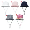 Baby Sun Chapéu Verão Beach UPF 50+ Sun-Protection Girl Boy Chapéus Criança Kids Bucket Cap