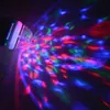 Led USB Charging Stage Bulb Effects Light DC 5V Bulbs Disco Rotating RGB Party Lamp Multi Crystal for Birthday Club Bar Halloween Christmas