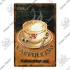 2022 Coffee Beer Tin Sign Plaque Metal Painting Vintage Funny Wall Plates for Bar Pub Club Kitchen Home Man Cave Decor New Design 9418915