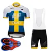 Nouvelle éducation EF First Team Cycling Jersey Summer Men Men Sports Sports Vêtements de vélo de course à sec rapide Usure de vélo pour VTT Tenues Y8240139