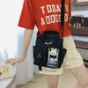 Koreaanse stijl kleine canvas meisje mini rugzak voor vrouwen waterdichte mode reizen rugzak school tas tas voor tennage schouder y1105