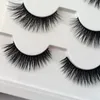 3 Pairs Magnetic Eyelashes False Lashes +Liquid Eyeliner +Tweezer eye makeup set 3D magnet Natural reusable No Glue Needed.