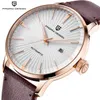 Pagani Design 2770 Męskie zegarki Klasyczne mechaniczne skórzane zegarek Mężczyźni Luksusowe Mężczyźni Automatyczne Zegarki Biznes Wodoodporny Zegar Człowiek 210329