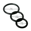 yutong 3pcs/set Silicone Durable Penis Ring Adult Men Ejaculation Delay Cock Rubber Rings Enlargement nature Toys For Male