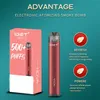 정통 Iget Nova 포드 스타터 장치 키트 일회용 전자 담배 500 퍼프 350mAh 충전식 배터리 2ml 미리 채워 카트리지 vape 펜 대 shion xxl 100 % a46