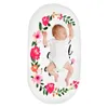 A989 Infant Basket Sheet Bassinet Mat Cradle Adapts to Rectangle Oval Pram Hourglass Bassinets Pads Elastic Bedspread