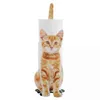 Porte-papier hygiénique décoratif en forme de chat, rangement de mouchoirs sur pied, porte-rouleau de papier toilette, rangement de fer pour salle de bain 22011316d