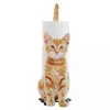 Cat Decorative Toilet Paper Holder -Standing Bathroom Tissue Storage Toilet Roll Holder Paper Rack Bathroom Iron Storage 22011316d