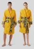 2024colors 100% cotton Top quality women men Bath Robe European and American style Supplies