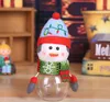 Kids Christmas Gift Torby Cukierki Jar Butelki Butelki Santa Claus Bag