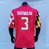 Maryland Terrapins Football Jersey NCAA College Taulia Tagovailoa Red White Size S-3xl All Ed Młodzież